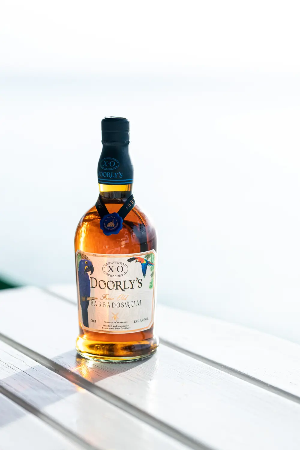 Tim Rees — rum bottle