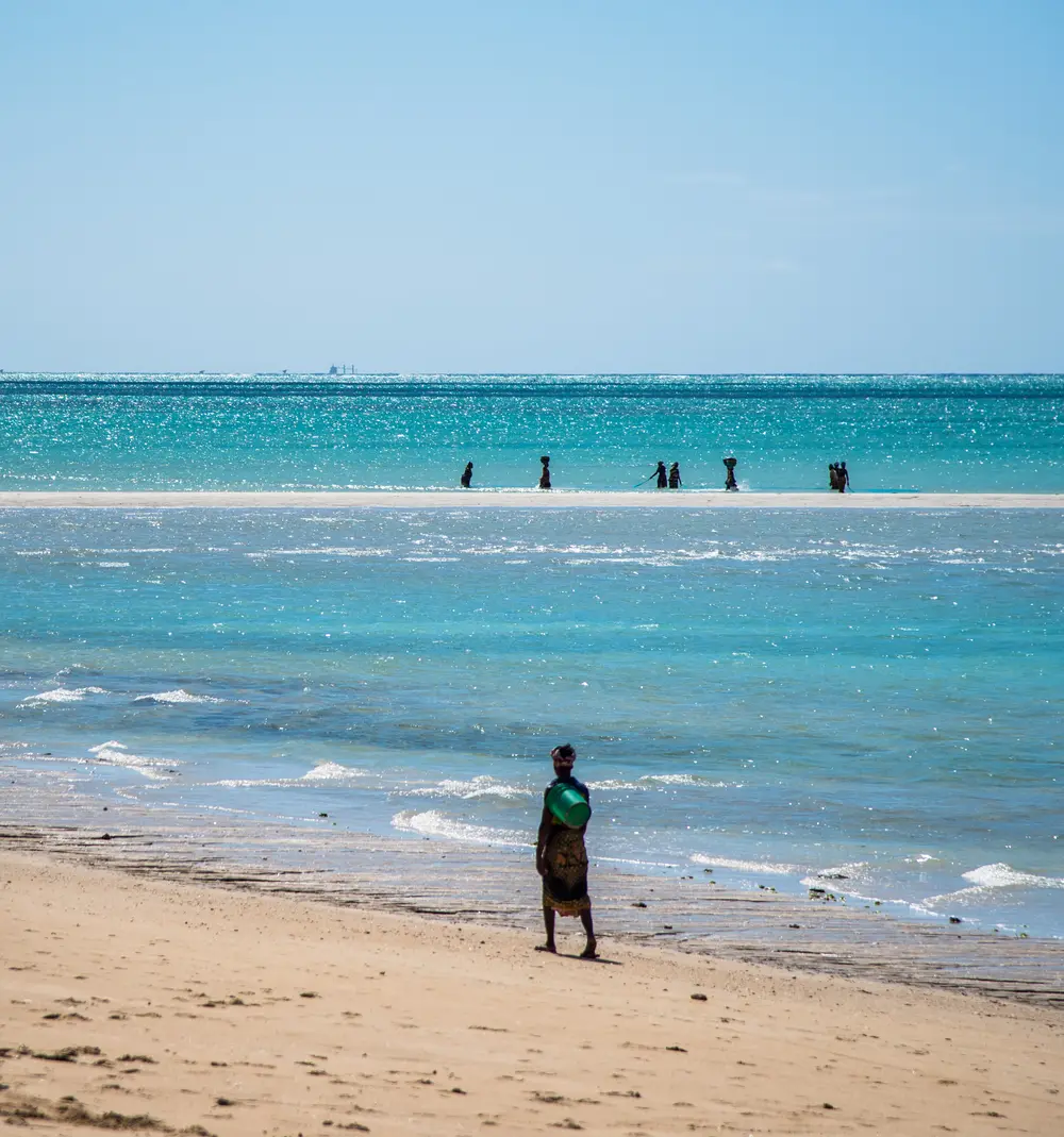 Tim Rees — lone figure beach